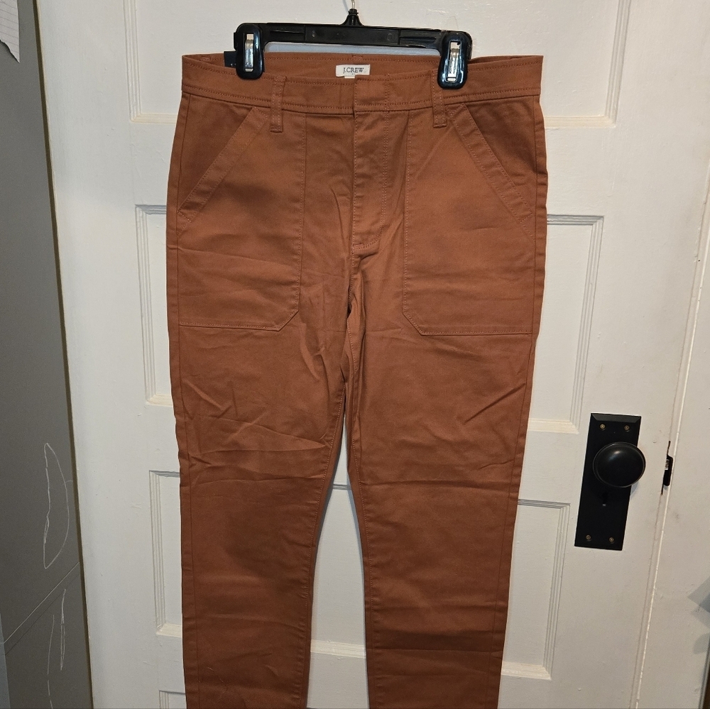 J. Crew Womens Rust Hi Rise SKINNY